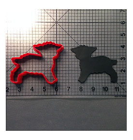 Lamb 101 Cookie Cutter