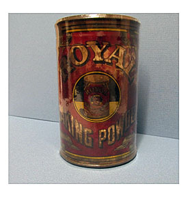 Royal Baking Powder Tin Embossed Lid From Drury On Ruby Lane
