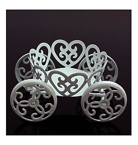 New 1 Tier Car Shape Metal Cake Stand Cake Decorating Tools Cupcake
