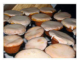 Mouth watering Lemon Mini Muffins