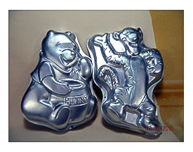 Spring form Bundt Cake Pan Mold Tin Metal Made In West Germany Almost