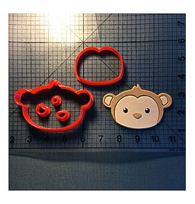 Monkey Face 103 Cookie Cutter Set