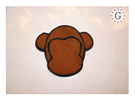 Miles The Monkey Cookie Cutter The Gingerbread Cutter Company