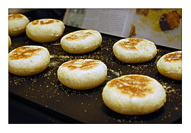 To Cut The Muffins Into Perfectly Round Shapes, Use A Biscuit Cutter