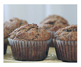 Banana Bran Nut Muffins Circulon