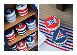 Nautical Cupcakes