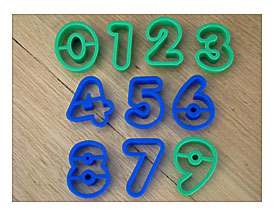 Cookie Cutter Number 1 Ideal For Cookies Biscuits Pastry Pictures To