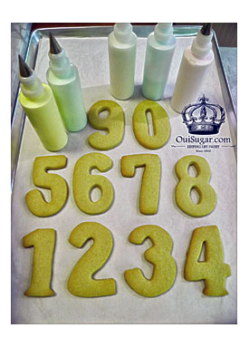 Daughter To Army Mom Oui, Sugar Numbers Copper Cookie Cutter Set
