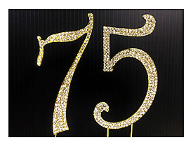 Rhinestone Cake Numbers Cake Ideas And Designs
