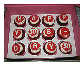 50th Birthday Cupcake Order Queen Of Hearts Cupcakes Decor