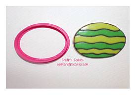And You're Excited To Cut Into. Oval Cookie Cutter Available HERE