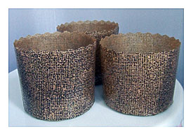 Cupcake Swirl Panettone Paper Baking Molds