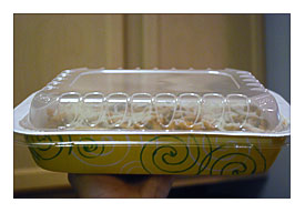 Paper Baking Pans Don't Let Them Touch The Sides Of The Oven. It