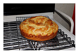 Panettone cooling