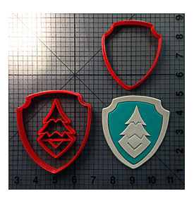 Paw Patrol – Everest Badge Cookie Cutter Set