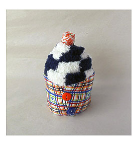 Dog Coffee Cup Cozy Paw Print Sock Cupcake By DeegeeMarieGifts