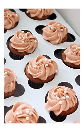 Baked Perfection Sweet Peach Tea Cupcakes