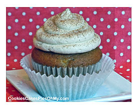 Cupcake Time A Tender Peach Cupcake With A Hint Of Cinnamon And