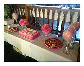 These Peach Roses Cupcake Liner Pomanders