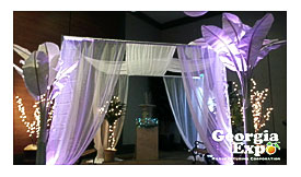 Pipe And Drape Trade Show Displays, Party Backdrops, And Wedding