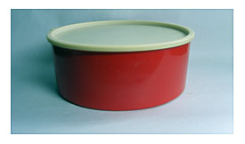 Seaforth 1960s Cake Box Red Plastic With By BlossomFieldsVintage