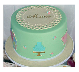 Plastic Christmas Cake Decorations In Addition Celebration Cakes