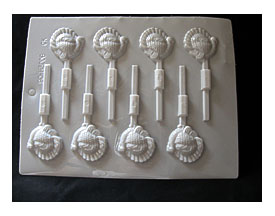 Chocolate Or Clear Hot Candy Mold Thanksgiving By CountrySupplies