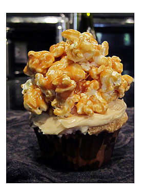 CARAMEL POPCORN CUPCAKES TAMARA LEIGH The Kitchen Novelist