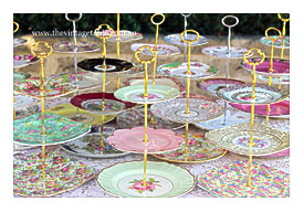Cake Stand Pedestal Hire The Vintage Table Perth