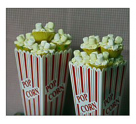 Popcorn Cupcakes I Made Popcorn Cupcakes