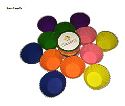 , Kitchen, Room,Home,Stove, Non Stick Baking Cups & Cupcake Liners
