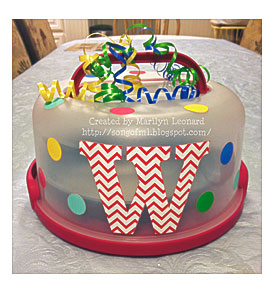 Pin Cake Carrier Decoware Retro Tin Metal Copper Lid Vintage Cake On
