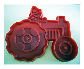SOLD Old MacDonald's Tractor Plastic Cookie Cutter McDonald's Chilton