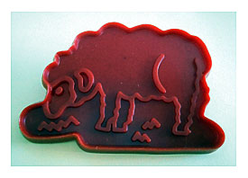 Old MacDonald's Sheep Plastic Cookie Cutter McDonald's Chilton 1979