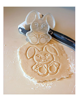 Easter Bunny Cookie Cutter Can Be Used For Cookies, Fondant And More