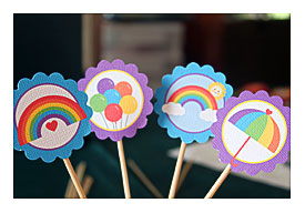 Rainbow Theme Party Supplies Life's Little CelebrationsLife's Little