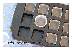 All The Pretty Cupcakes How To Make Square Cupcakes