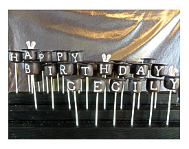 Birthday Bulletin Magic Hat Cake Pops