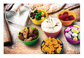 Specifications Of Reusable Silicone Cupcake Liners & Nonstick Muffin