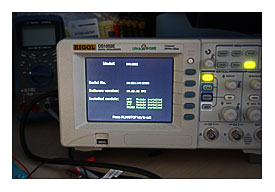 Upgrading The 50MHz Rigol DS1052E To The 100MHz DS1102E With Simple
