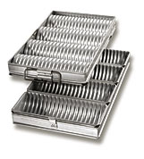 American Pan Round Crimped Loaf Pans With Covers Off Bundy Baking