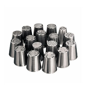 Details About Russian Tulip Rose Icing Piping Nozzles Tips Set Cake