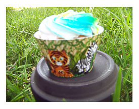 Pics Photos Jungle Animal Cupcake Wrapper Set Of 12