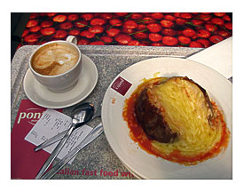 Baked Beans and Cheese on Potato