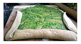 Pinch The Ends To Seal. Place Seam Side Down Into The Loaf Pan