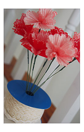 Were Already Scalloped & Designed, But These Flowers Were So Adorable