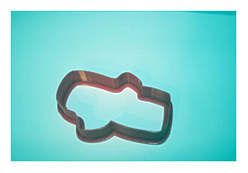 Yule Log Cookie Cutter The Gingerbread Cutter Company