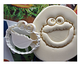 Sesame Street Cookie Monster Cookie Cutter Made From By Smiltroy