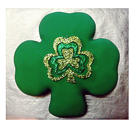 Curly Q Mosaics Happy St. Patrick's Day