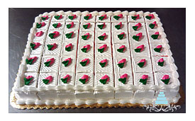 Carisa's Cakes Black And White Wedding Cake